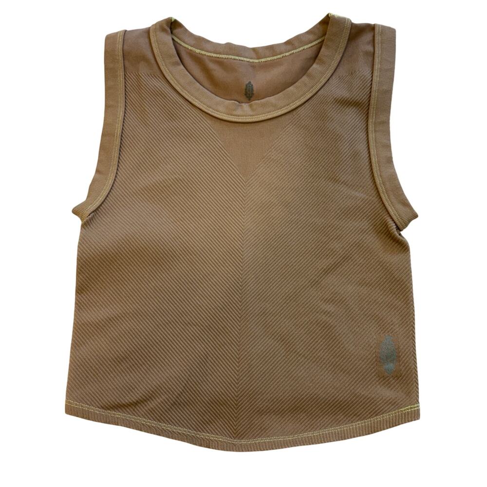 FP Movement Free Throw Muscle Tank Yellow Size XS S